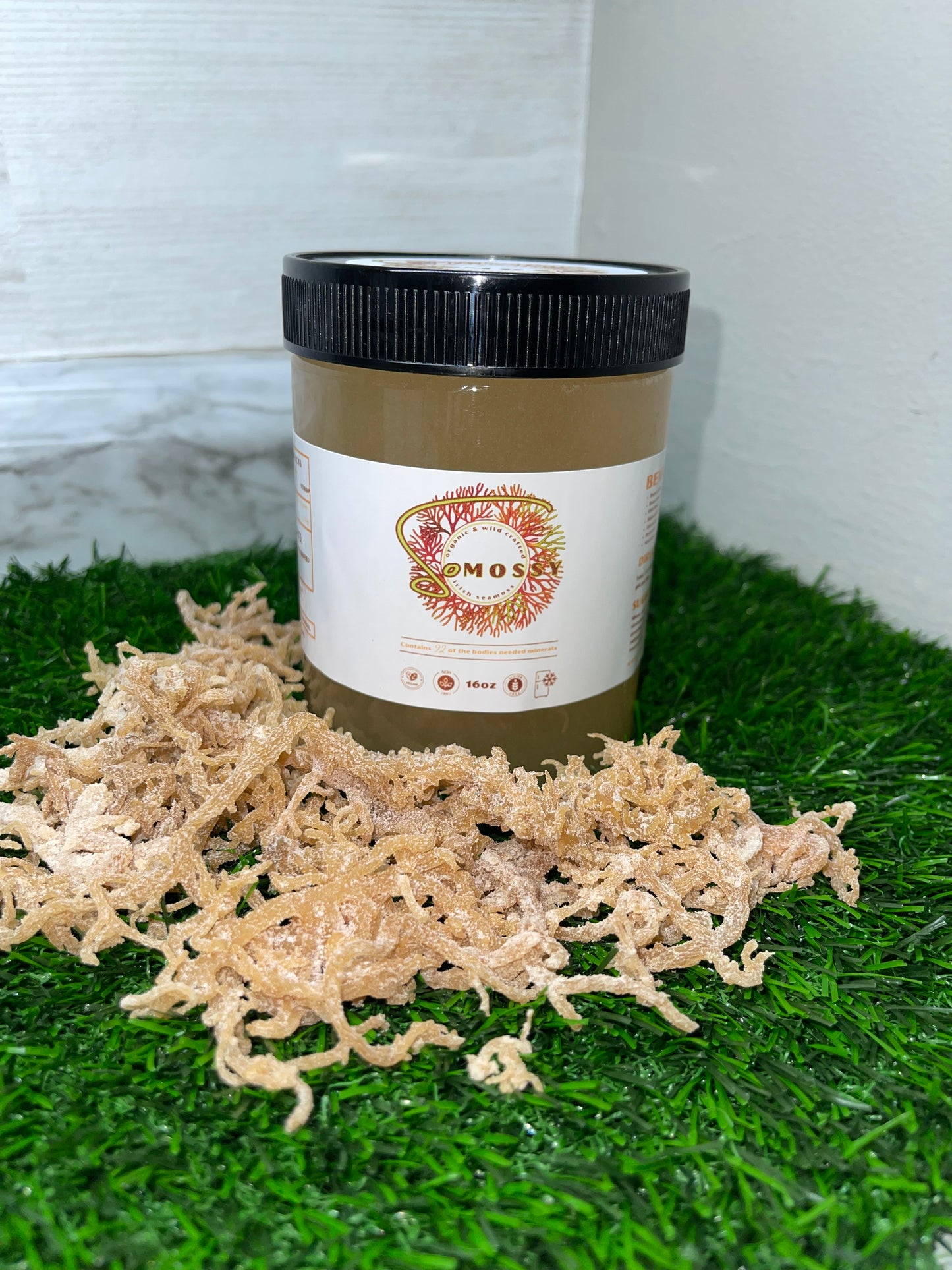 Passion Fruit Flavored Sea Moss Gel